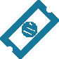 Icon of a blue WordCamp ticket